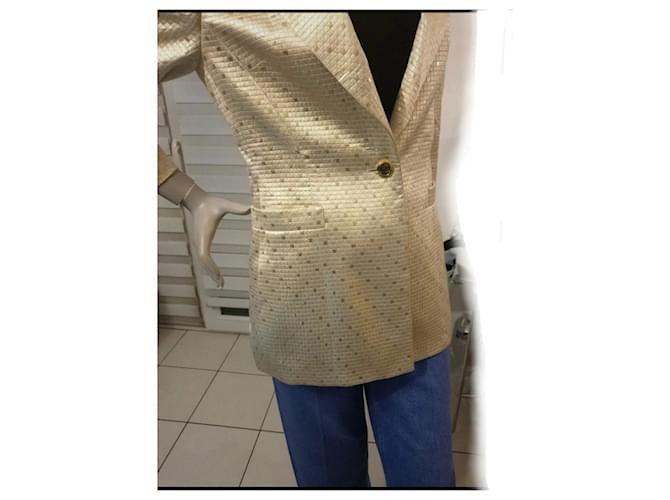 Escada Couture-Jacke Golden Roh - Ansicht 7