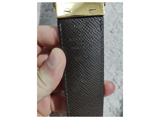 Louis Vuitton inventore Marrone Gold hardware - vista 5
