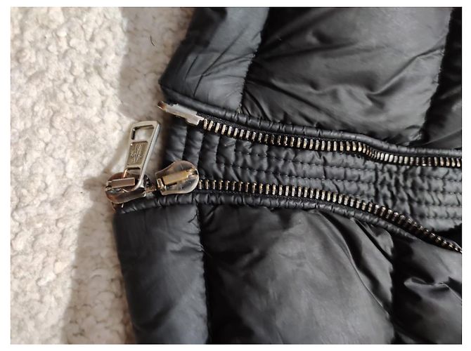 Moncler black down jacket men XL - view 10