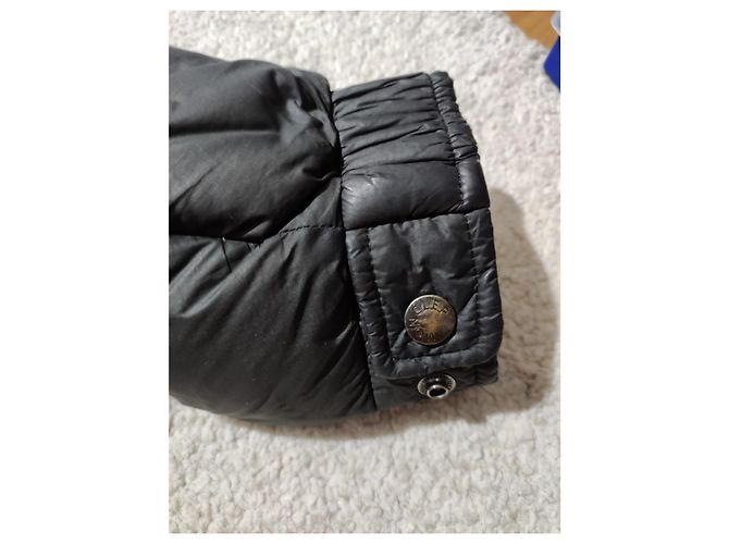 Moncler black down jacket men XL - view 8