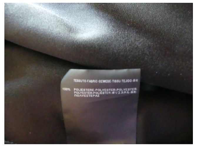 Balenciaga Oberteil Schwarz aus Polyester - Ansicht 8