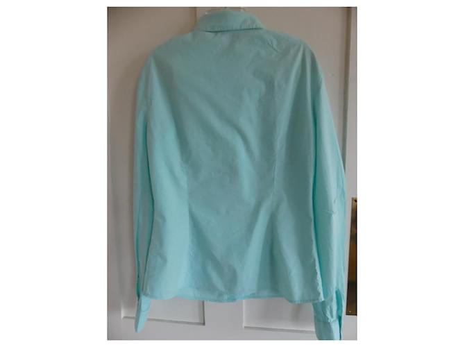 Camicia McQ in cotone verde - vista 2