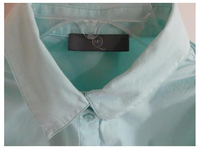 Camicia McQ in cotone verde - vista 3