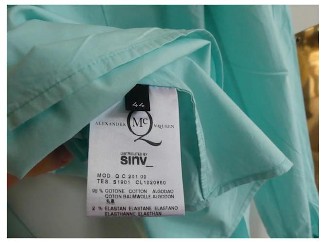 Camicia McQ in cotone verde - vista 4