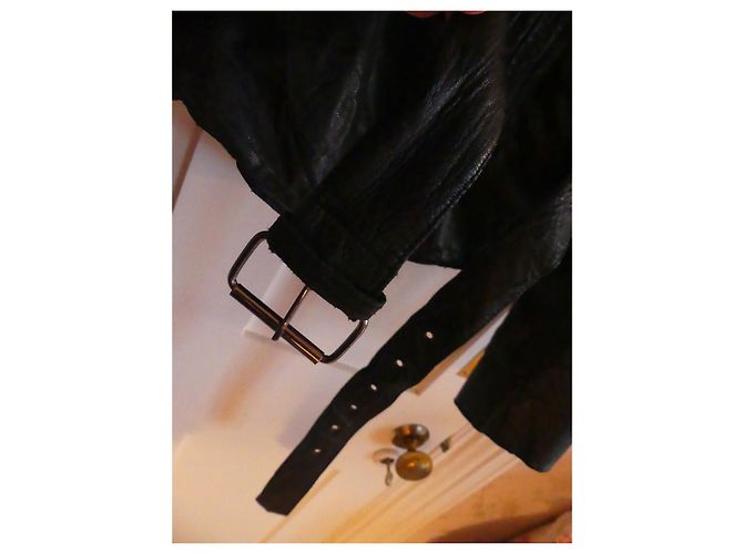 Muubaa Lederjacke Perfecto in Schwarz - Ansicht 6