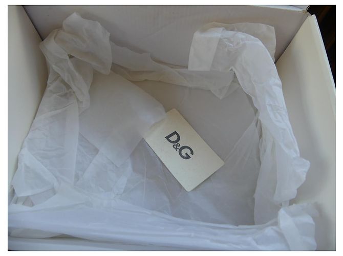 Zeppe D&G Verdi con Stampa Foulard Verde - vista 4
