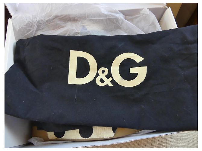 Zeppe D&G Verdi con Stampa Foulard Verde - vista 8