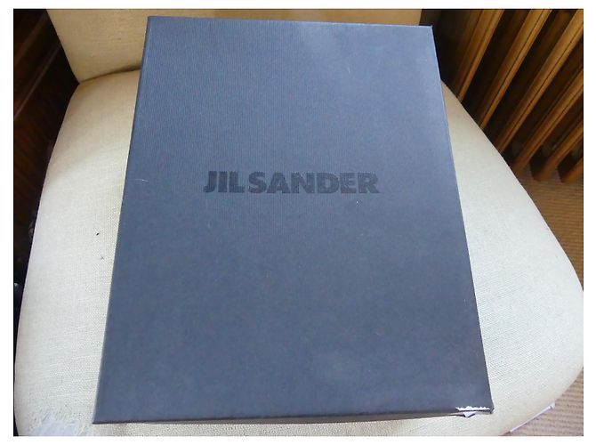 Sandali Jil Sander Rosa Multicolore in Pelle Grigio antracite - vista 6