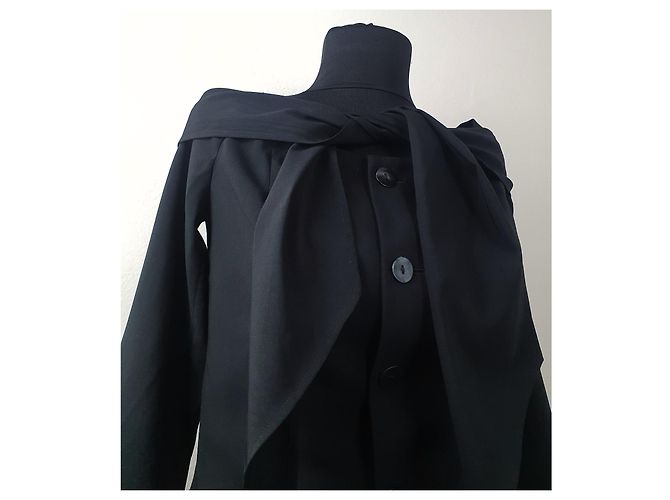 Jean Paul Gaultier Wollblazer schwarz - Ansicht 2