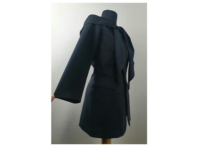 Jean Paul Gaultier Wollblazer schwarz - Ansicht 3
