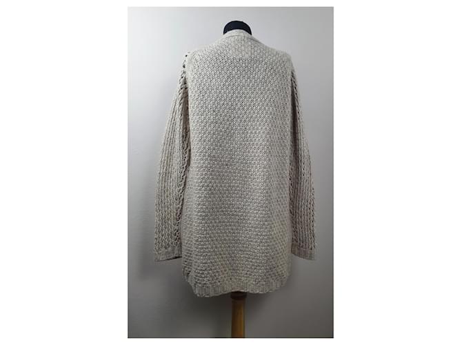 Twin Set Strickjacke Beige Wolle Alpaka - Ansicht 5