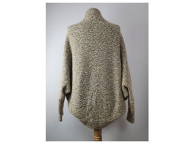 Cardigan Cruciani Beige Baumwolle Wolle Polyamid M Mehrfarben - Ansicht 4