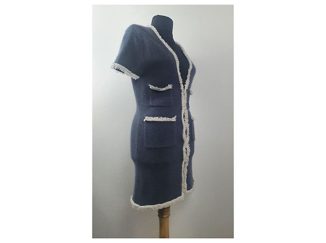Autre Marque Dear Cashmere Cardigan Grau S - Ansicht 3