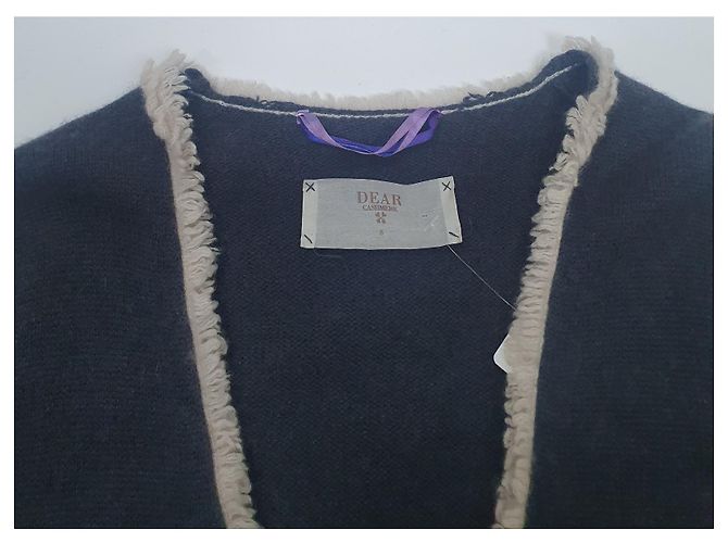 Autre Marque Dear Cashmere Cardigan Grau S - Ansicht 5