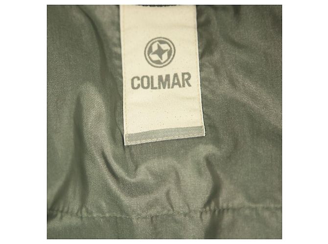 Piumino invernale trapuntato da sci Colmar nero con cerniera e cappuccio taglia 42 - vista 3