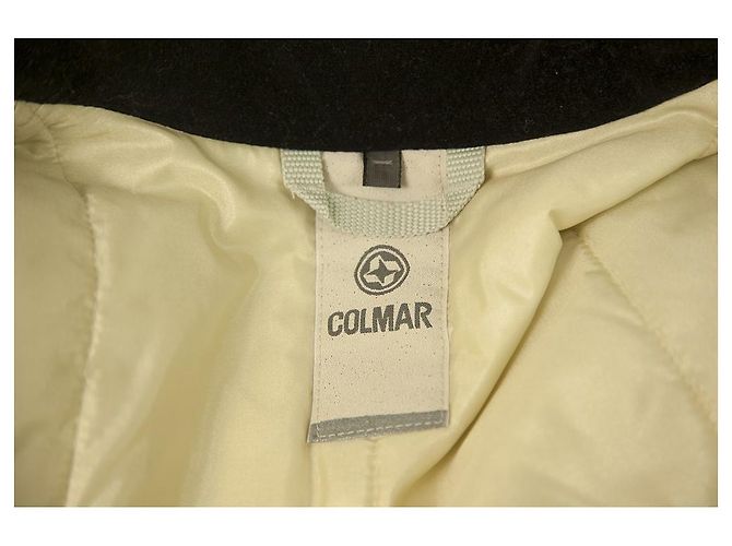 Giacca invernale da sci Colmar bianca con cerniera e cappuccio taglia 42 Bianco - vista 3