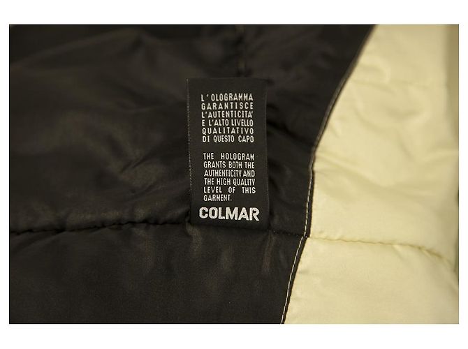 Giacca invernale da sci Colmar bianca con cerniera e cappuccio taglia 42 Bianco - vista 4