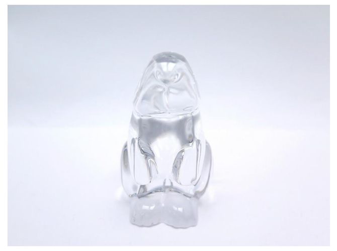 NOVA FIGURINA DE COELHO BACCARAT 8 CM CRISTAL TRANSPARENTE + CAIXA DE FIGURA DE COELHO - vista 2
