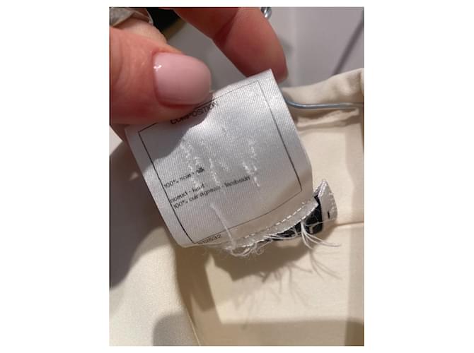 Chanel Top Nero Beige - vista 3