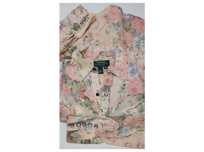 Chemise Ralph Lauren à fleurs en coton Multicolore - vue 4