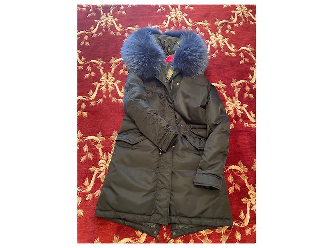 Giacca di pelliccia Mr & Mrs Italy New York nera - vista 11