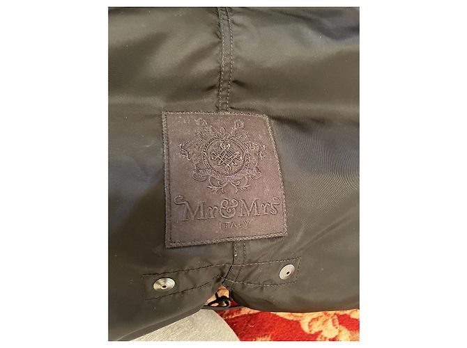 Giacca di pelliccia Mr & Mrs Italy New York nera - vista 4