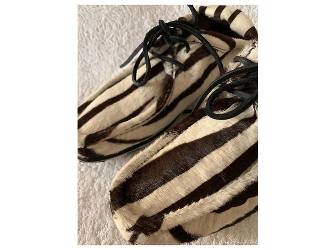 Car Shoes Botas de deserto baixas de cabelo de pônei Multicor - vista 11