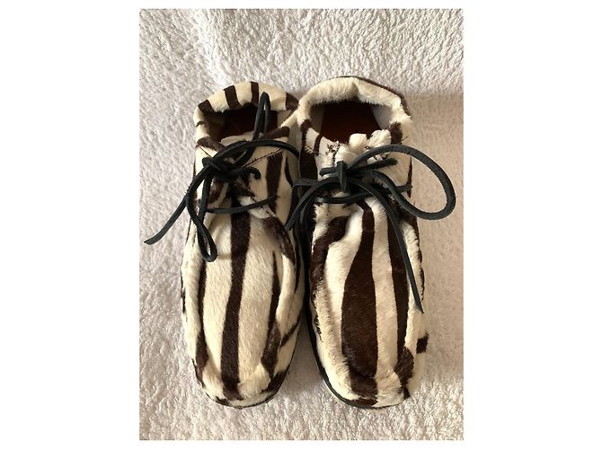 Car Shoes Botas de deserto baixas de cabelo de pônei Multicor - vista 2