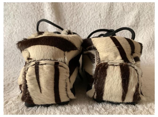 Car Shoes Botas de deserto baixas de cabelo de pônei Multicor - vista 3