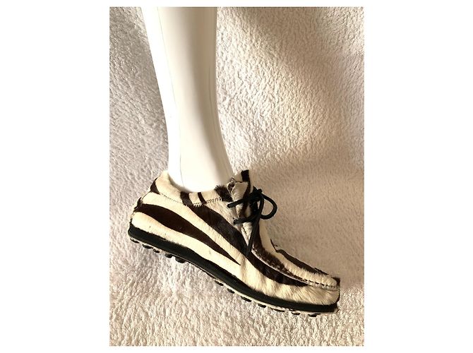 Car Shoes Botas de deserto baixas de cabelo de pônei Multicor - vista 9