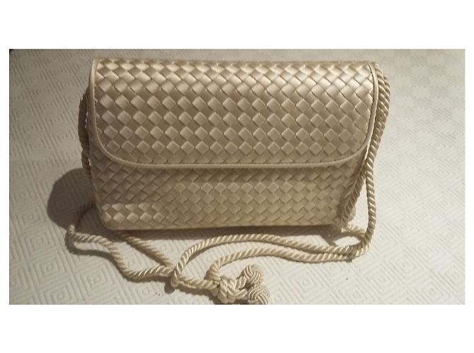 Bottega Veneta Intrecciato collezione primavera/estate pre 2000 Bianco sporco - vista 2