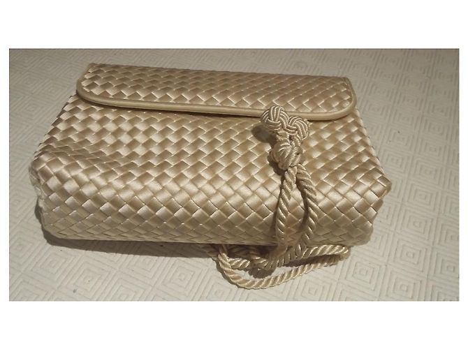 Bottega Veneta Intrecciato collezione primavera/estate pre 2000 Bianco sporco - vista 9