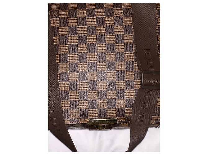 Gibeciere Louis Vuitton Borsa Messenger Monogram Marrone - vista 3