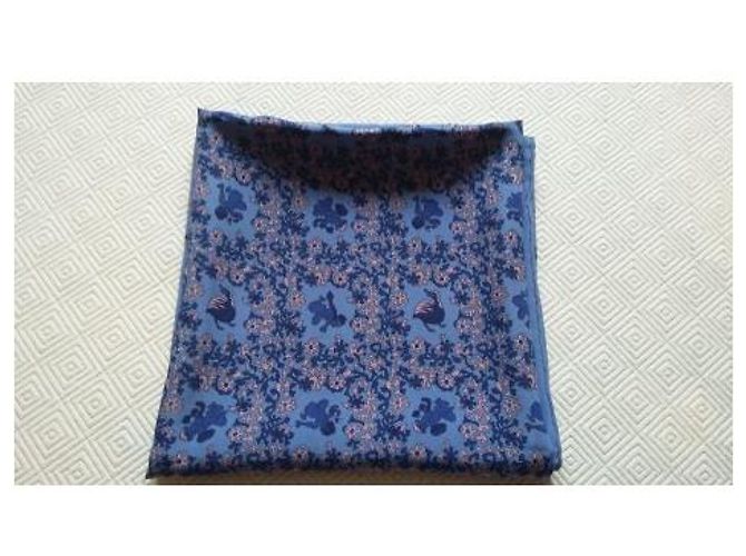 Foulard quadrato in seta Schiaparelli Lavanda - vista 2
