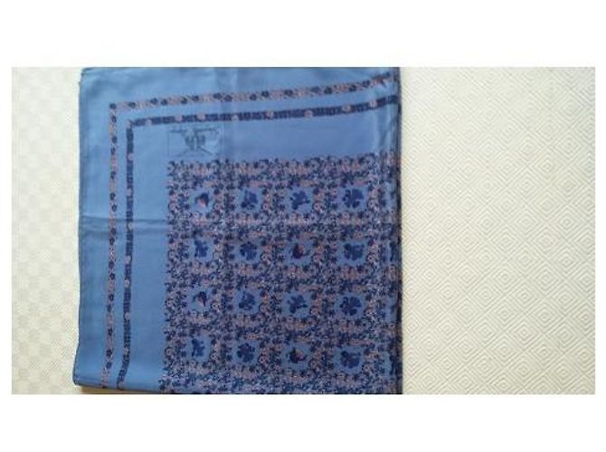 Foulard quadrato in seta Schiaparelli Lavanda - vista 9