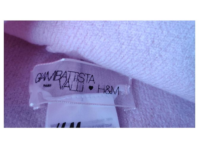 Autre Marque GIAMBATTISTA VALLI H&M BERRETTO IN MISTO LANA ROSA - vista 3