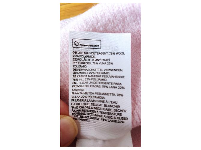 Autre Marque GIAMBATTISTA VALLI H&M BERRETTO IN MISTO LANA ROSA - vista 4