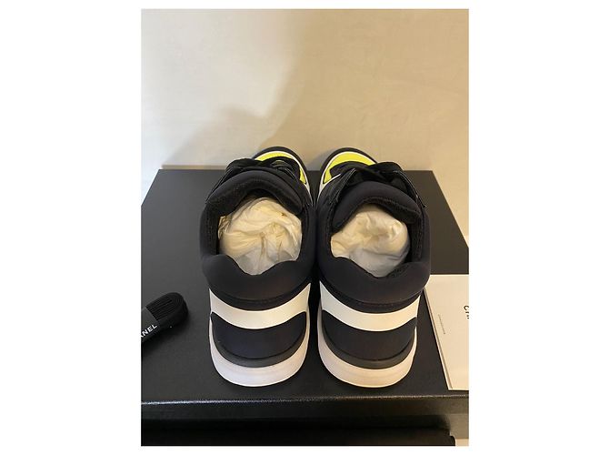 Chanel Sneakers Uomo Nero / Giallo . taille 41 . - vista 7