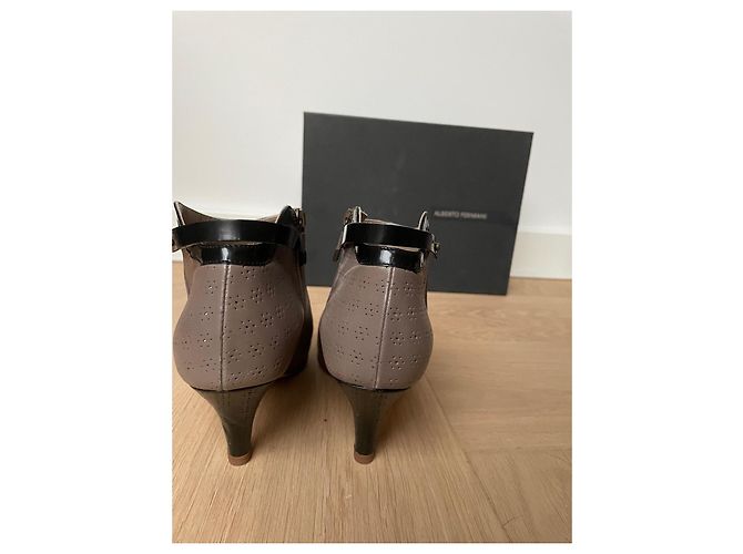 Alberto Fermani Botines Gris pardo - vista 10
