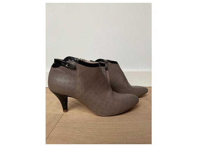 Alberto Fermani Botines Gris pardo - vista 12