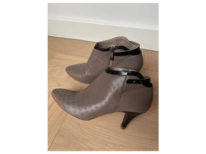 Alberto Fermani Botines Gris pardo - vista 13