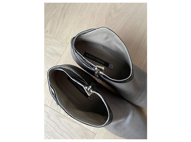 Alberto Fermani Botines Gris pardo - vista 2
