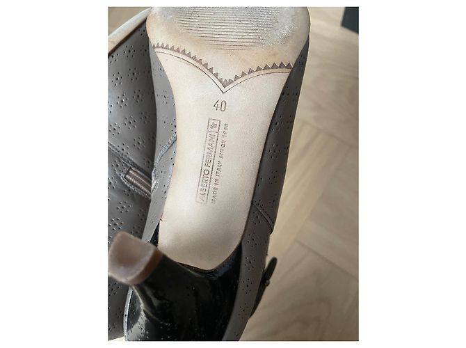 Alberto Fermani Botines Gris pardo - vista 4