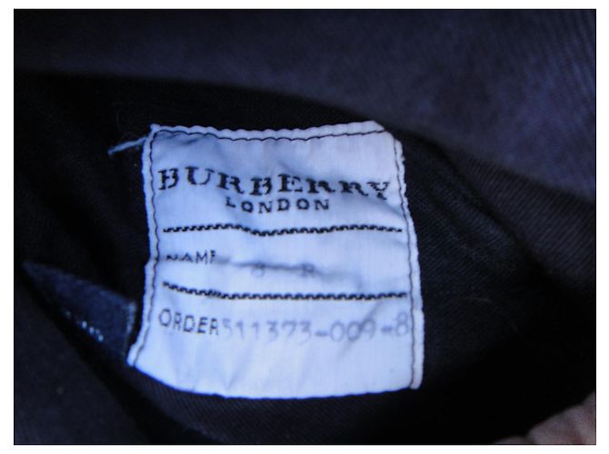 Talla de mujer Burberry impermeable 36 Negro - vista 4