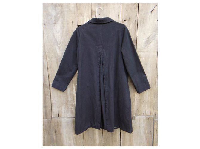 Talla de mujer Burberry impermeable 36 Negro - vista 7