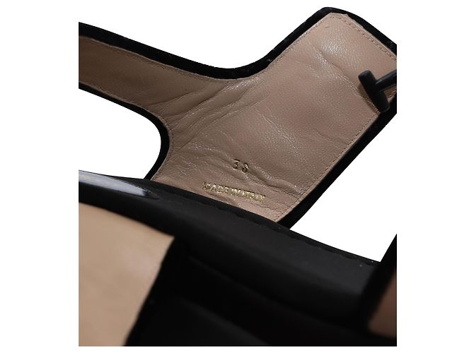 Sandali con plateau Mulberry in pelle multicolore - vista 7