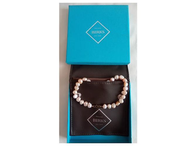 Autre Marque Collana per acqua dolce Birks Canada Rosa - vista 2