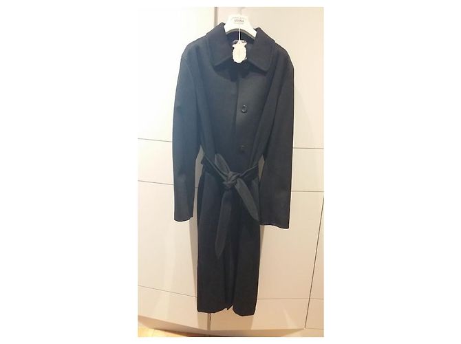Abrigo Max Mara de cachemira negro - vista 4