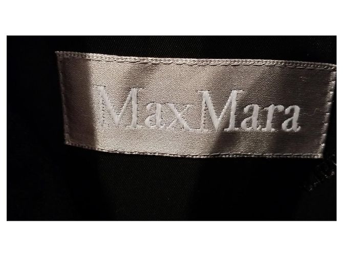 Abrigo Max Mara de cachemira negro - vista 9