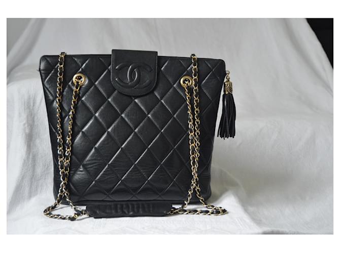 Chanel bolsa de compras Negro - vista 18
